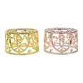 thumbnail image 4 of NIAIZEK Réchaud à Cire Style Européen Poêle à Cire Métal Rose Doré Lot de 2 pour Hommes Femmes, 4 of 7