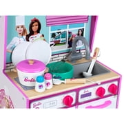 Theo Klein 2 In 1 Barbie Toy Kitchen and Dollhouse for Kids 3 and Up