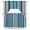 Blue, variant on Mexican Style Kitchen Curtains Swag Valance and Tier Curtains Set 36 Inch Length, Colorful Mexico Stripes Light Blue Rod Pocket Drape Panels Pair Swag Curtains for Bathroom/Cafe/Window