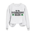 thumbnail image 4 of Guluxicc Women's Sweatshirts Casual Long Sleeve Graphic Printed Shirts St. Patrick's Day Pullover Tops, M, 4 of 6