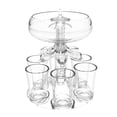 thumbnail image 1 of Dispensador de 6 vasos Yuyangstore dispensador de cócteles para bar con luces, 1 of 7