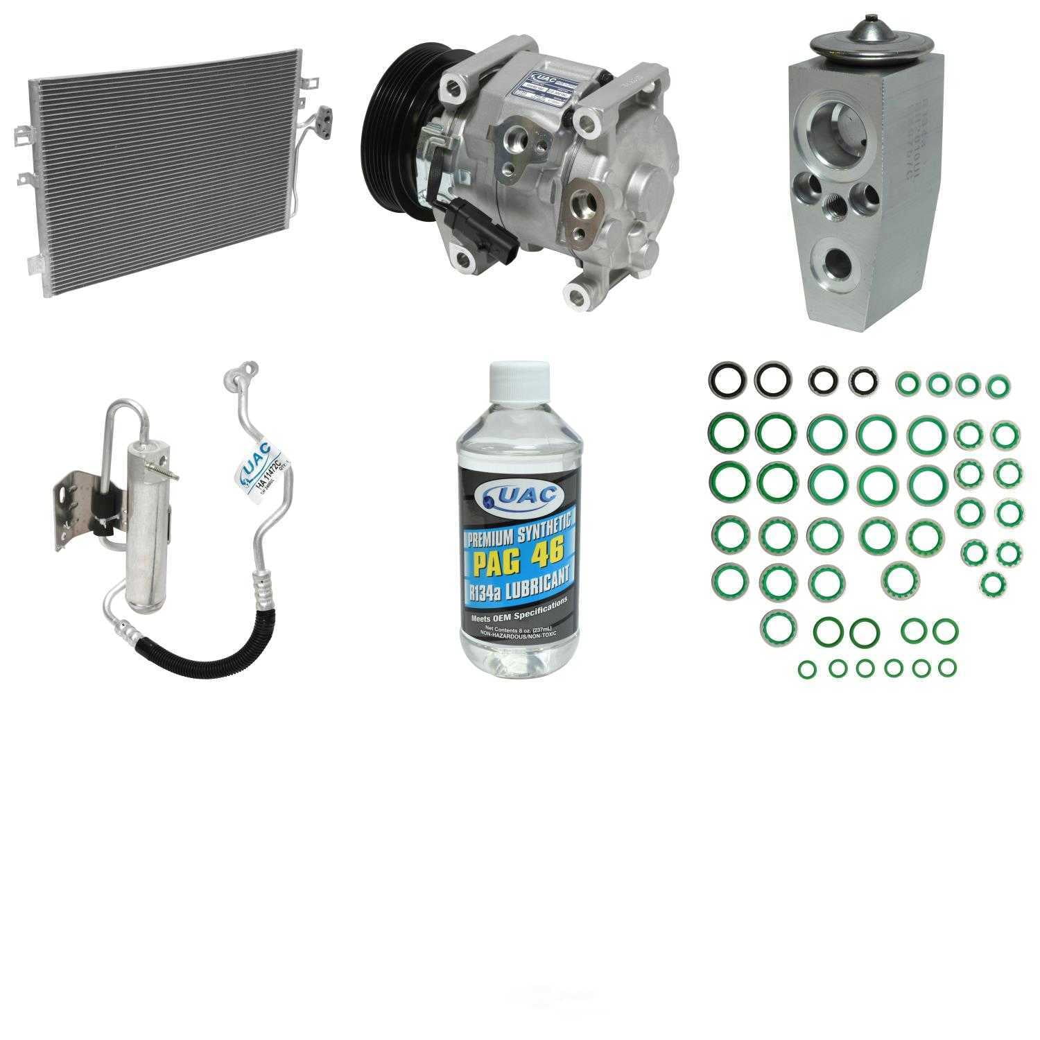 UAC KT 6209A Compressor-condenser Replacement Kit