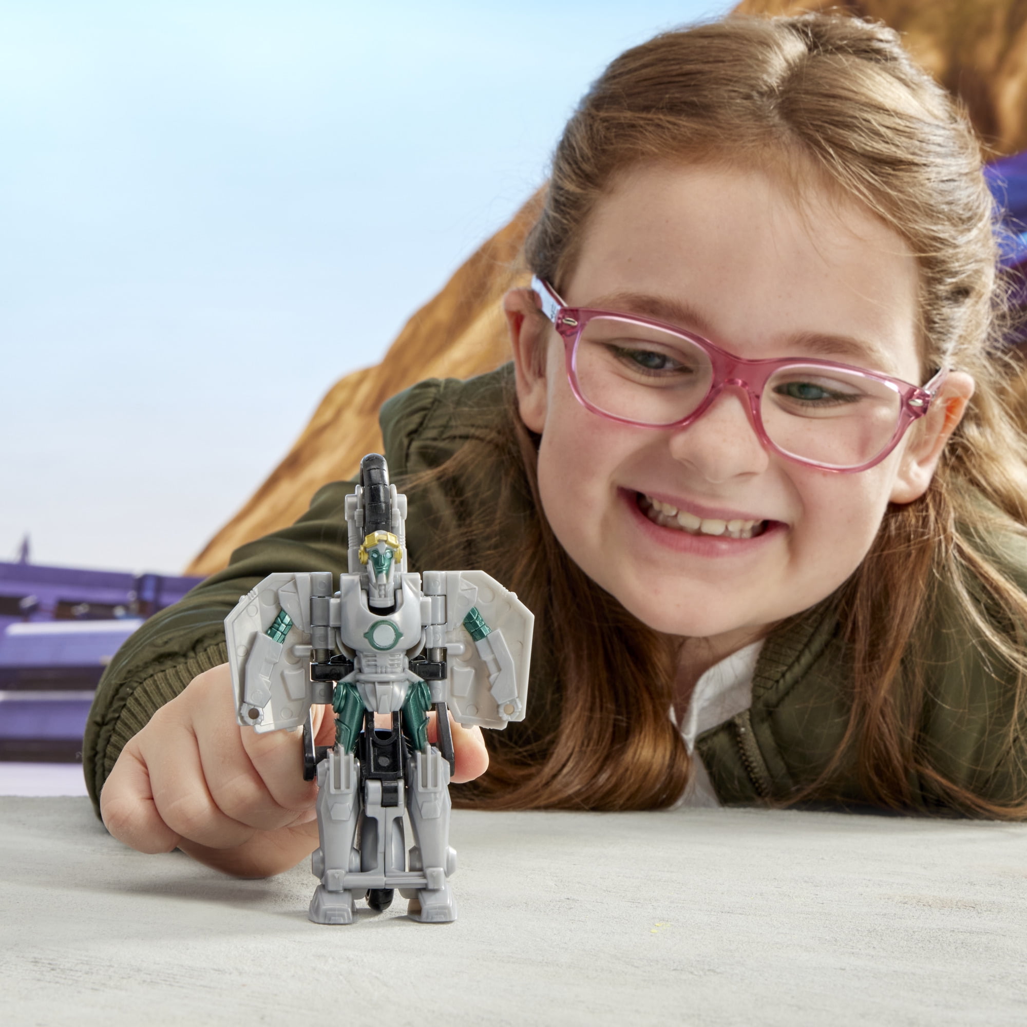 Hasbro Transformers: Earthspark 1-Step Flip Changer - Bumblebee Action Figure F6717 - View #7