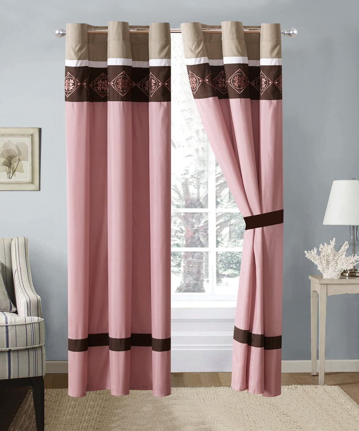 HGMart Bedroom Curtains Blackout Drapery Panels ...