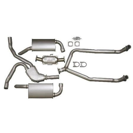 - C3 Corvette 1981 Exhaust System - All W/Converter 81 Early