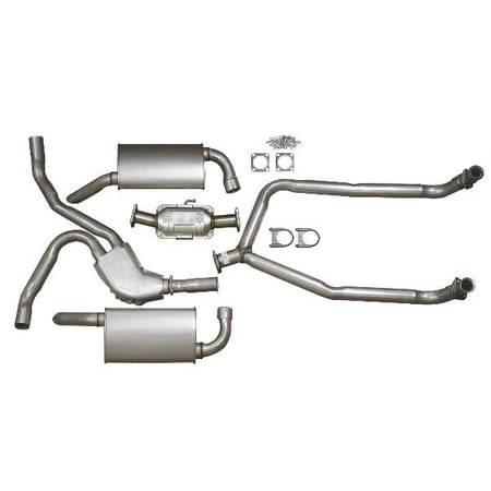 C3 Corvette 1981 Exhaust System - All W/Converter 81 (Best Corvette Exhaust System)