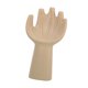 thumbnail image 1 of Soporte de joyería con forma de mano de cerámica, organizador de collares, anillos y pendientes, decoración del hogar. Grande Gris Verde, 1 of 4