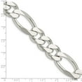 thumbnail image 2 of 925 Sterling Silver 15mm Figaro Chain Necklace 26 Inch Chain Necklace for Women and Men, 2 of 2