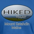 thumbnail image 3 of CafePress - Hiking Mount Katahdin T Shirt - Men's Fitted T-Shirt, 3 of 4