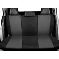 thumbnail image 3 of PIC AUTO Mesh and Leather Car Seat Covers Full Set Universal Fit 9 Pieces (Gray), 3 of 8