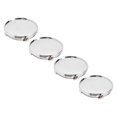 thumbnail image 1 of 4PCS Wheel Center Caps Hub Covers for Car 61mm ABS Metal Scratch with Easy Installation for Sedan SUV Sports Car, 1 of 7