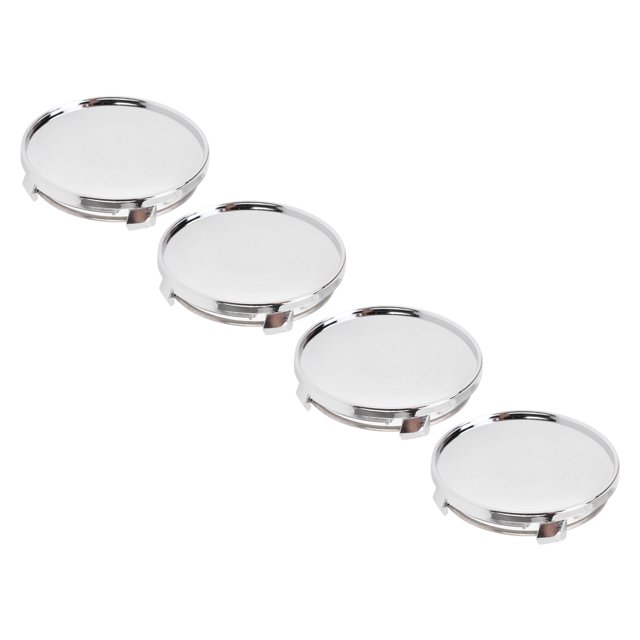 4PCS Wheel Center Caps Hub Covers for Car 61mm ABS Metal Scratch with Easy Installation for Sedan SUV Sports Car