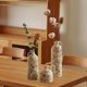 thumbnail image 5 of Juego de 3 Jarrones de Cerámica Estilo Chinoiserie, Arte Moderno, Arreglos Florales Creativos, Jarrones Rústicos para Cocina, Estilo , Repisa, 5 of 8