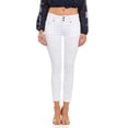 thumbnail image 1 of Cover Girl Skinny Jeans for Women Mid Rise 4 Colors Available Plus Size 24W Dark Wash (31" Inseam), 1 of 10