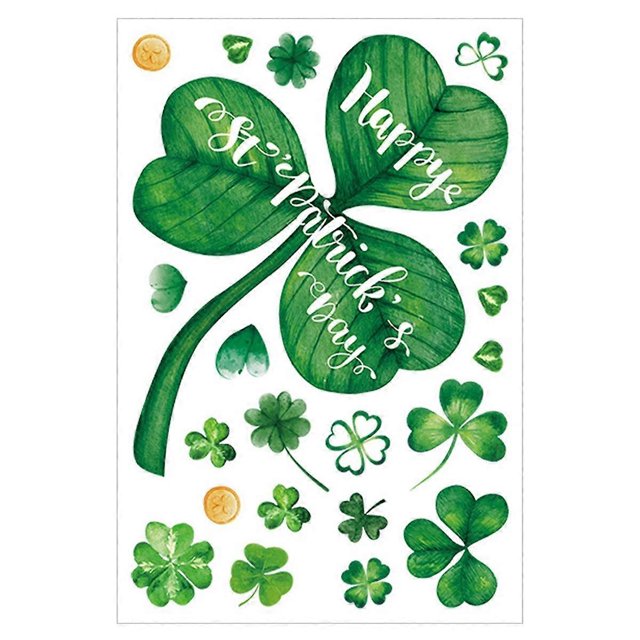 A St Patricks Day Decorations Stickers, St. 'S Day Window Clings Decor
