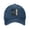 Navy Blue, variant on Men Women Washed Twill Baseball Cap Piano Keyboard Stave Adjustable Dad Hat Navy Blue