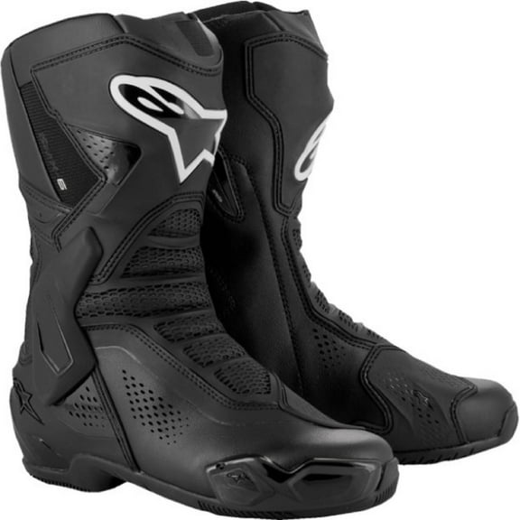 Alpinestars Stella SMX-6 V3 Vented Adult Street Motorcycle Boots - Black / 36
