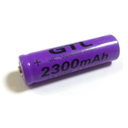 1PC GTL Rechargeable Battery 14500 2300mAh High-Capacity Power Supply Flashlight Li-ion