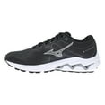thumbnail image 2 of Mizuno Men's Wave Inspire 18 Running Shoe, Size 8.5, Black-Silver (9073), 2 of 4