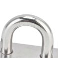 thumbnail image 3 of 4Pcs Oval Hooks Eyelet 304 Stainless Steel 8mm Ceiling Pad Eye Plate Hardware Staple Loops, 3 of 5