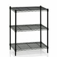 thumbnail image 3 of Zimtown 3-shelf Wire Shelving,  Adjustable Storage Rack Unit, Microwave Bakers Rack Garage Kitchen Organizer, Capacity for 200 lbs, 3 of 6