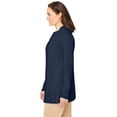 thumbnail image 3 of Woman Within Plus Size Long-Sleeve Pointelle Cardigan Sweater, 3 of 6