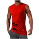 thumbnail image 1 of Camiseta sin mangas de cuello redondo para hombre, jersey deportivo de alta elasticidad, cuello redondo, sin mangas, ropa deportiva para hombre musculoso, camiseta sin mangas de algodón para hombre, 1 of 5