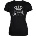 thumbnail image 1 of Prom Queen Black Juniors Soft T-Shirt, 1 of 1