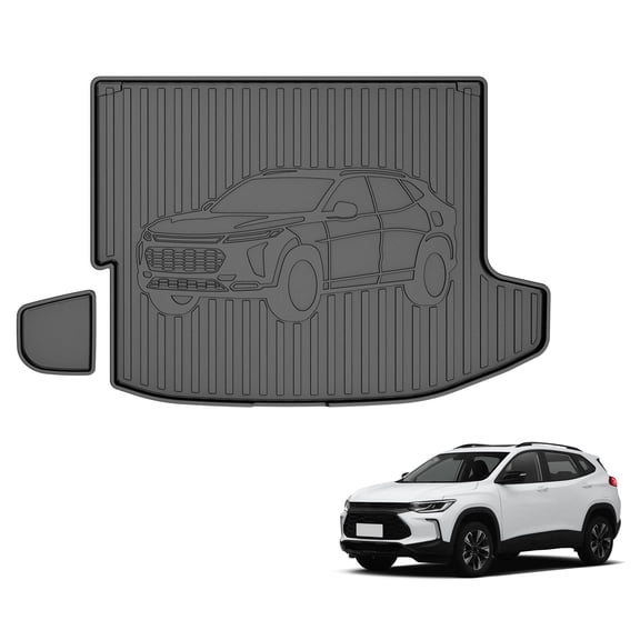 DIKSOAKR Custom Fit Chevrolet Trax 2024 2025 Cargo Liner Trunk Mat All Weather TPE Non-Slip Car Accessories