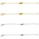 thumbnail image 1 of 4Pcs Necklace Extender Magnetic Chain Extenders for Necklaces DIY Jewelry Extenders, 1 of 4