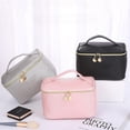 thumbnail image 2 of YUANOU Large Capacity Make Up Bags Vanity Case Cosmetic Nail Tech Storage Beauty Box(Black)Cash, 2 of 4