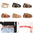 thumbnail image 5 of SIEYIO Women AllMatching Belt for Daily Wear Fashion Metal Buckle Waistband Pin Buckle Belt for Jeans Pants Female Waiststrap, 5 of 14