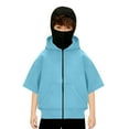 thumbnail image 1 of RXMEKW Soft Breathable Fabric Hooded Zipper Cardigan With Pockets For Boys And Girls For Summer Casual Wear In Multiple Colors, 1 of 7