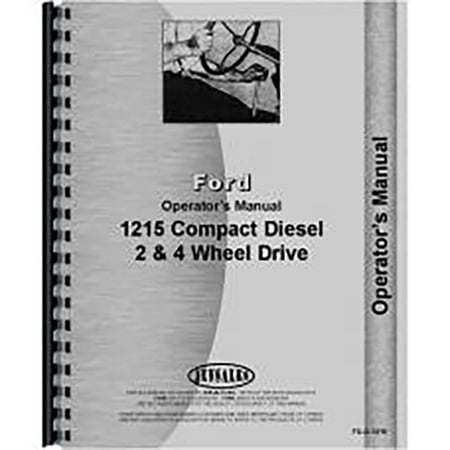 1964 Ford Owners Manual - New Ford 1215 Tractor Operators Manual
