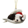 thumbnail image 2 of Yannianjz under $5 Christmas Dog Ornament, Christmas Dog Ornaments,Acrylic Christmas Pendants,Christmas Tree Decorations,Holiday Dog Decor,Cute Animal Ornaments,Festive Home Accessories, 2 of 5