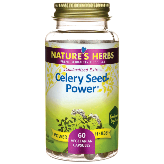 Nature's Herbs Celery SeedPower 60 Capsules