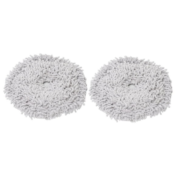 YUMILI Chiffon de Nettoyage de balayeuse de 2 pièces, Remplacement de balayeuse de Chiffon de balayeuse pour W10 W10 Pro Support de tampons de Balai de Rechange