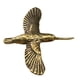 thumbnail image 5 of Figuras de colibrí de cobre, pequeñas estatuas de animales para decoración del hogar, adornos de aves Feng Shui vintage para sala de estar, dormitorio, oficina y jardín, 5 of 7