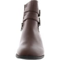thumbnail image 5 of Kenneth Cole Reaction Womens Salt Biker Chain Faux Leather Chain Booties, 5 of 5