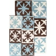 thumbnail image 2 of Chesapeake Columbia 2pc Chocolate Bath Rug Set (21"x34" & 27"x45"), 2 of 6