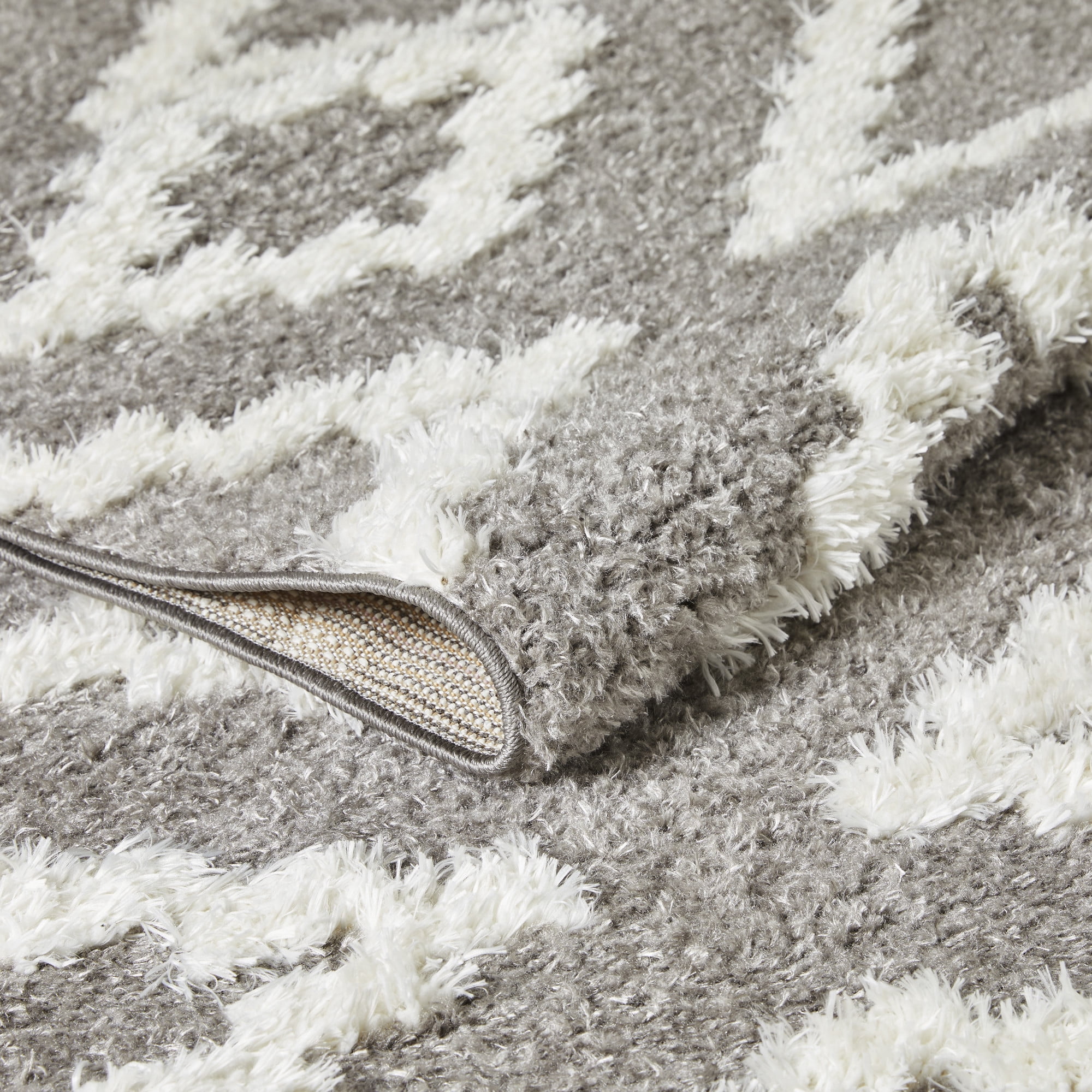 Loomaknoti Vemoa Aslayn 9' x 12' Gray Geometric Indoor Polypropylene Area Rug