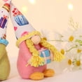 thumbnail image 4 of Valentine's Day Gnomes Dolls Figurines Couple Gnomes Standing Posture Dwarf Decorations Home Decorations, 4 of 8