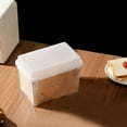 thumbnail image 6 of Yonrjhukm Airtight Bread Storage Container, Reusable Plastic Bread Bin for Fresh Bread, Loaf Cake, Cereal, and More, Clear Organizer Box for Kitchen and Refrigerator, 6 of 6