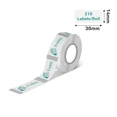 thumbnail image 1 of 14x30mm Thermal Inkless Print Stickers Transparent Self-Adhesive for D & Q Series, 1 of 7
