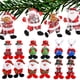 thumbnail image 2 of Adornos navideños de peluche, muñecos de nieve, Papá Noel, colgantes para el árbol de Navidad, adornos para el hogar, decoraciones para fiestas de Navidad y Año Nuevo, 2 of 5