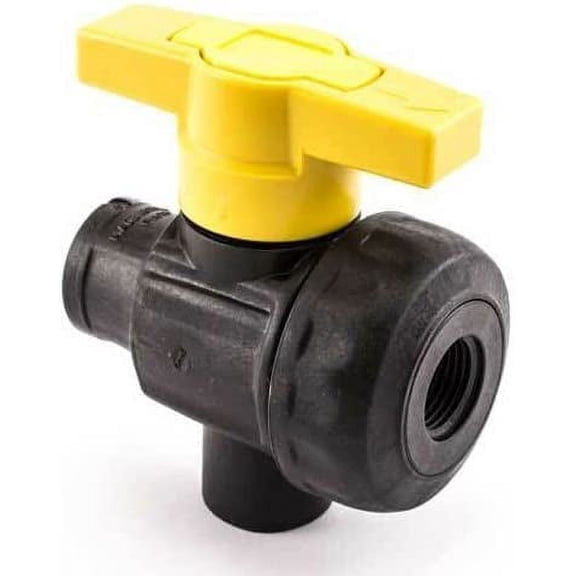 9951-3050N Hypro 3-Way Ball Valve 1/2" NPT