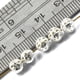 thumbnail image 3 of 100 cuentas espaciadoras redondas de filigrana de metal, dijes, hallazgos artesanales, chapados en plata, 6 mm, 3 of 3