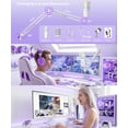 thumbnail image 5 of ONIKUMA Gaming USB Microphone, Noise Cancelling Condenser Mic with Mute, Reverb, Monitoring & Boom Arm for Streaming, Podcast, PC, PS4/PS5, Mac, 5 of 11