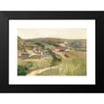 thumbnail image 2 of Theodor Von Hörmann 18x14 Black Modern Framed Museum Art Print Titled - At Znaim, 2 of 5