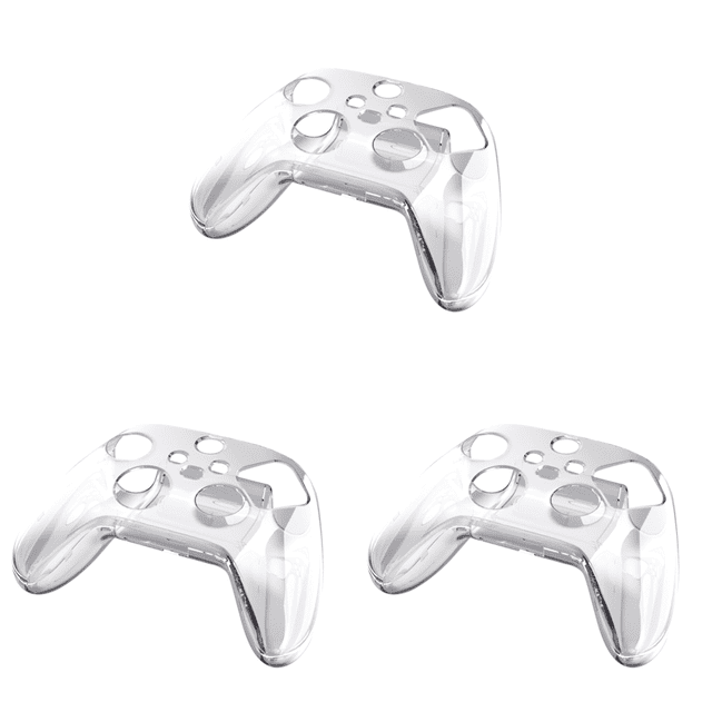 Estuche Protector Rígido Cristal Transparente Antideslizante A Prueba Golpes para Xbox Series X/S